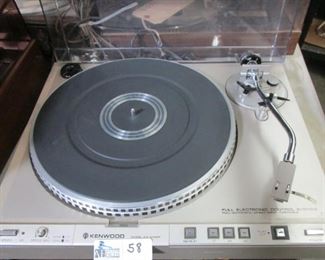 KENWOOD KD-4100R FULLY AUTOMATIC TURNTABLE	