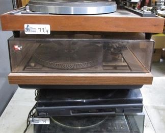 TURNTABLES INCLUDING GARRARD, OPTIMUS, DUAL AND MORE