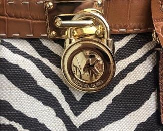 MK Zebra purse