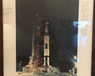 Shuttle photo signed