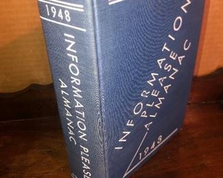 Lot 24B, Information Please Almanac 1943, $8