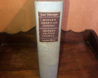 Lot 30B, Modern American Poetry Modern British Poetry, $8