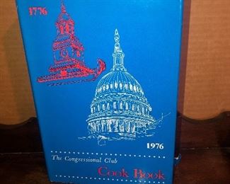 Lot 36B, The Congressional Cook Book 1976, $8