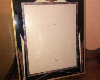 Lot 43B, nice larger frame, Art Deco, $12
