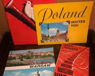 Lot 46B, Collection of 4 Polish pieces of ephemera, $14