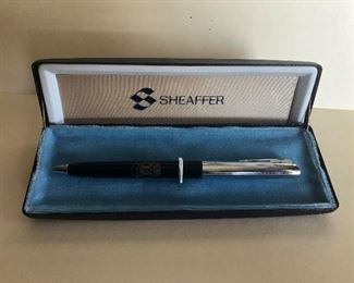 Lot 65B, Sheaffer pen in case, $12