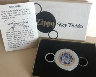 Lot 71B, House of Representatives Zippo Key Holder in box, $20