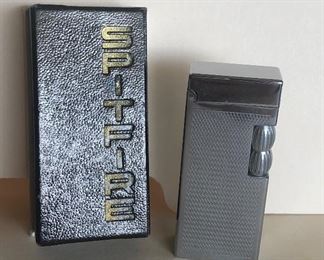 Lot 81B, Vintage New in Box Spitfire lighter, $60