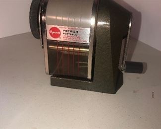 Lot 108B, Apsco pencil sharpener, $10