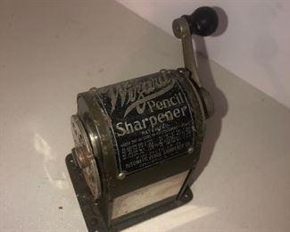 Lot 109B, Wizard pencil sharpener, $30
