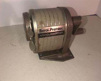 Lot 110B, Berol-Premier pencil sharpener, $8
