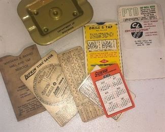 Lot 112B, American Legion ashtray and a variety of ephemera, $14