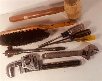 Lot 119B, From a mallet to a wrench, $18/all