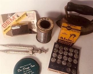 Lot 120B, Collection of interesting items, $16/all