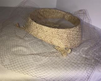 Lot 144B, Veiled hat, $10