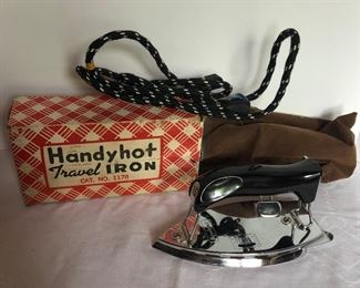 Lot 150B, Handyhot travel iron, $12
