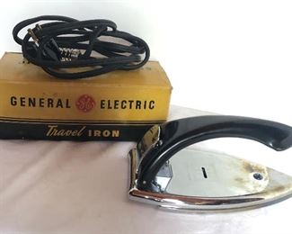 Lot 151B, General Electric travel iron, $12