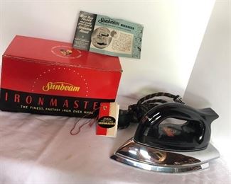 Lot 152B, Sunbeam Ironmaster, $12