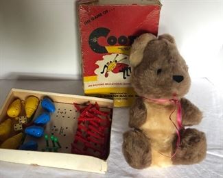 Lot 153B, Cootie and a bear, $8