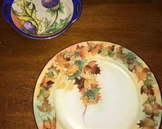 Two pieces, top is Noritake and bottom is unmarked. $14.00 for both