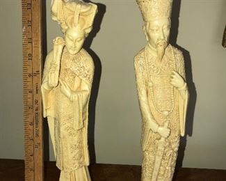 Two Asian Figures $300.00