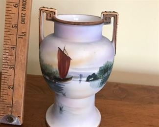 Nippon Hand Painted Vase $75.00