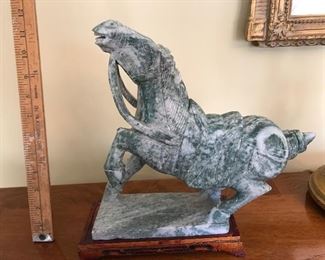 Stone Carved Horse $550.00