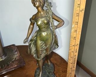 Bles D'Or Par Guillemin Bronze Statue 16'' Tall $300.00