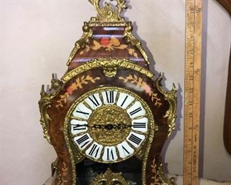 Le Ore Italian Inlay Clock, Battery Operated $625.00