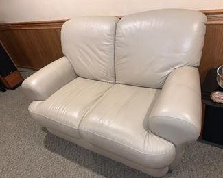Leather Love Seat $325.00