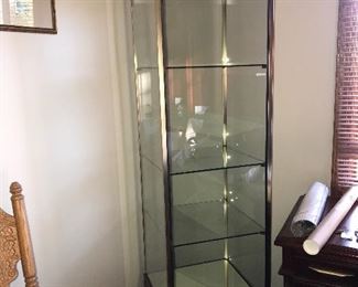 Glass display case with key $100.00
