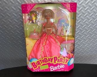 Birthday Party Barbie $8.00