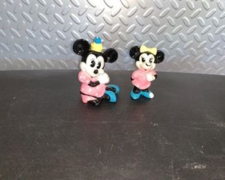 Two Minnie figurines $5.00 for both