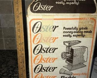 Oster Electric Meat and Food Grinder $32.00