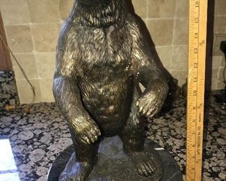 Unmarked Bronze Bear $500.00