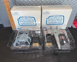 Star wars action fleet $12.00 both 