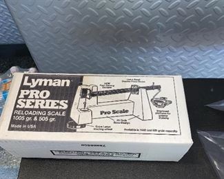 Lyman Pro Series reloading scale $10.00