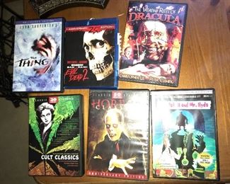 Horror Movie DVD's $18.00 for all