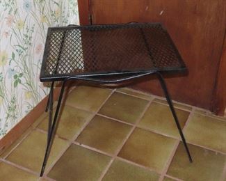 Midcentury Metal Side Table