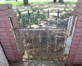 Vintage Iron Gate