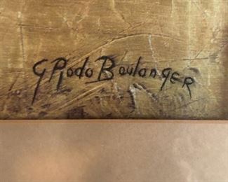 Graciela Rodo Boulanger “La Tour de France” framed print