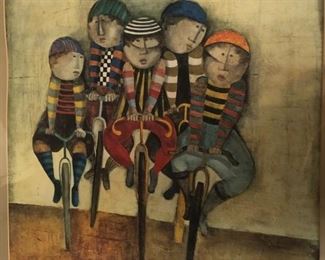 Graciela Rodo Boulanger “La Tour de France” framed print