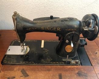 Early 20th century Singer sewing machine