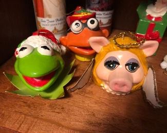 Vintage Muppet collectible tree ornaments