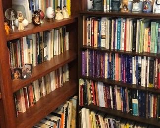 LIBRARY FULL of books (Christianity, world religion, self-help, novels, Bibles, travel, etc.)