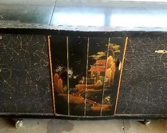 Vintage midcentury stereo cabinet...working radio!