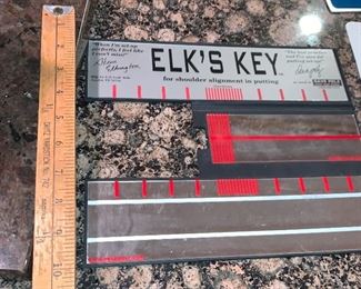 Elk’s Key for putting $5.00