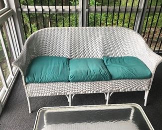 Wicker Sofa $ 90.00