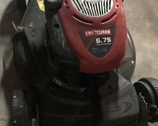 Craftsman 6.75 Self Propelled Mower $ 120.00