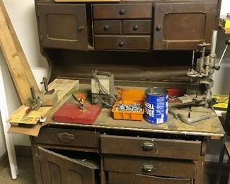 Vintage Hoosier Cabinet $ 178.00